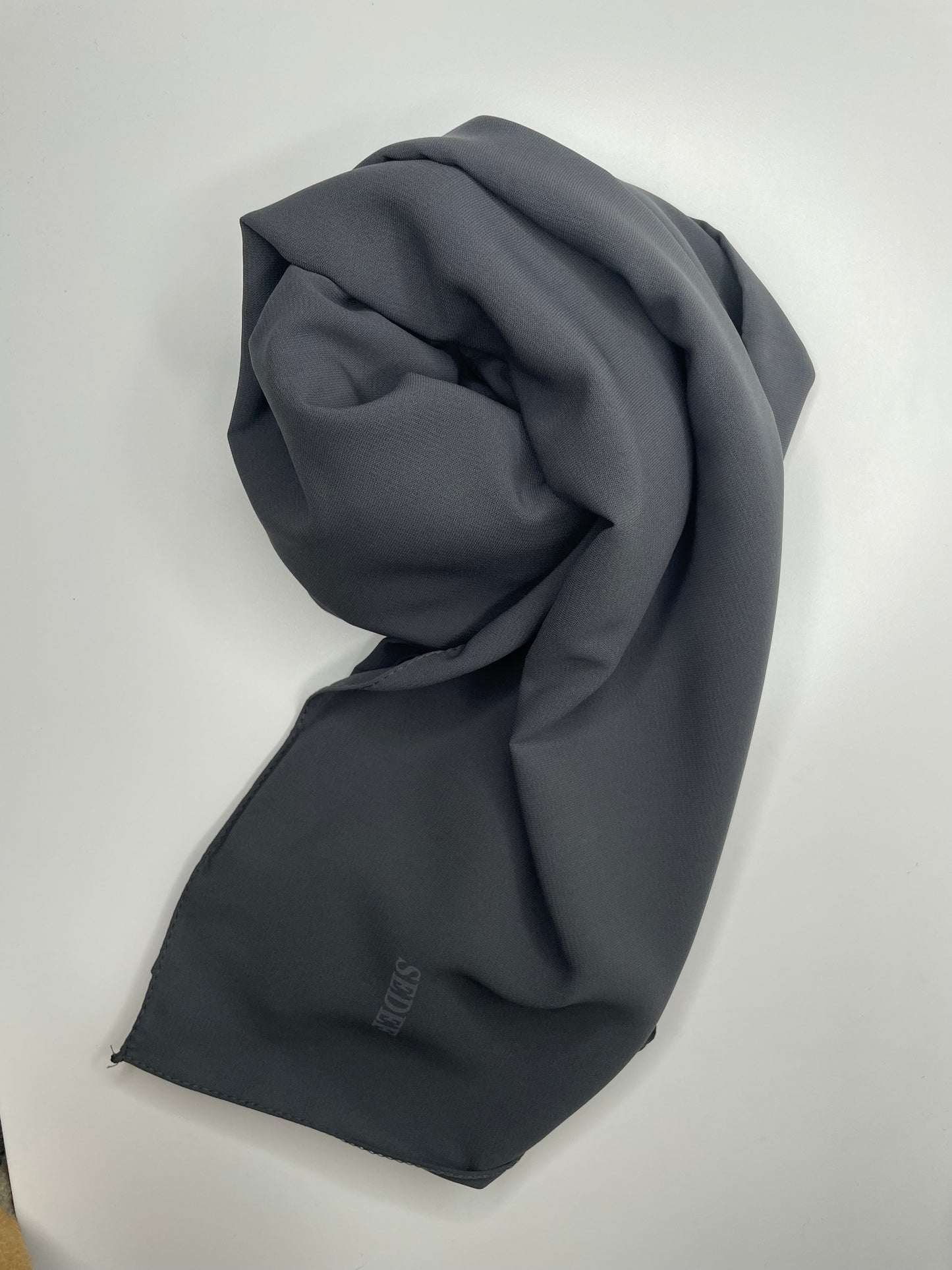 Soie de médine sedef gris anthracite