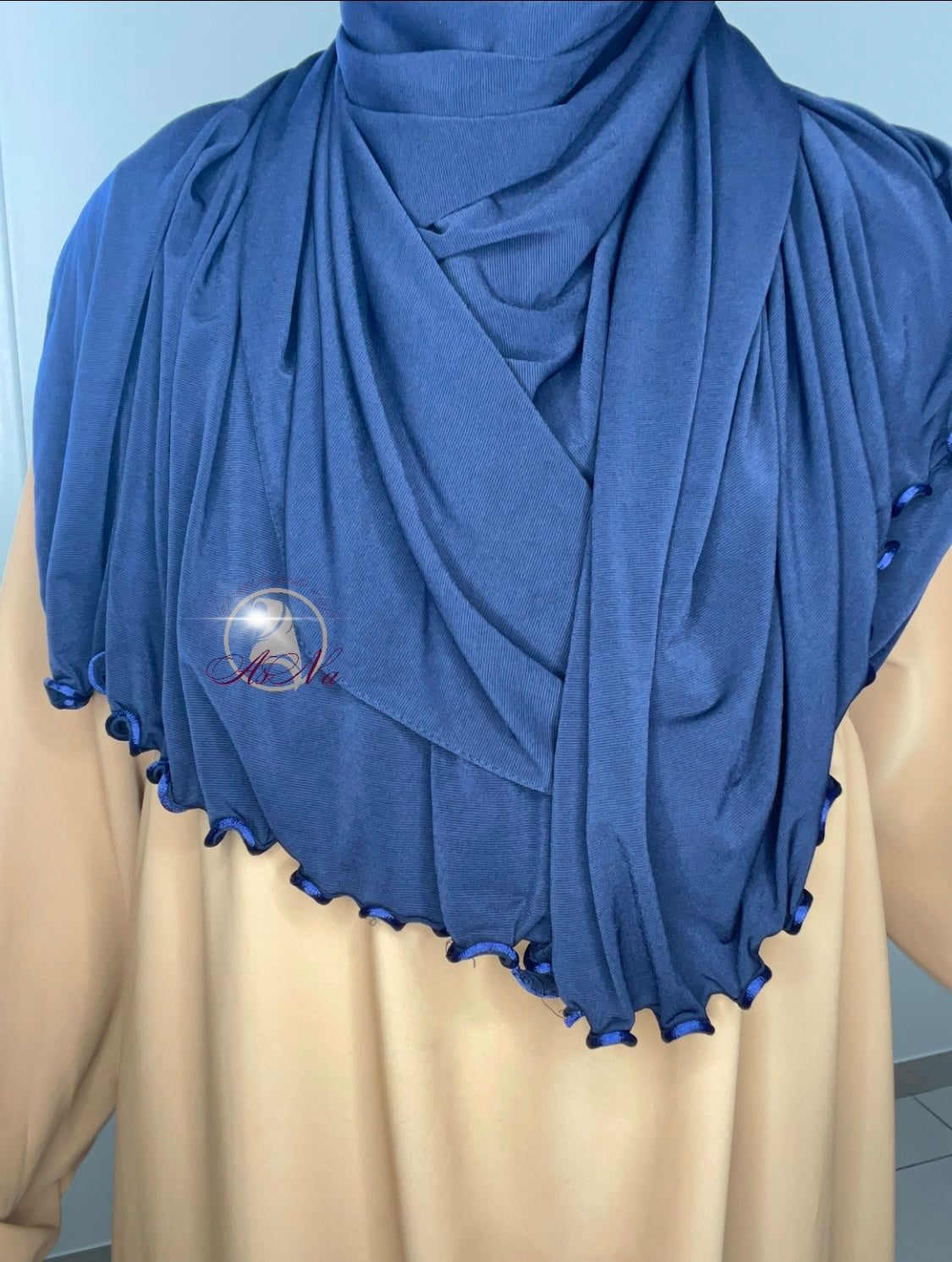 Jersey Premium Frisé bleu marine