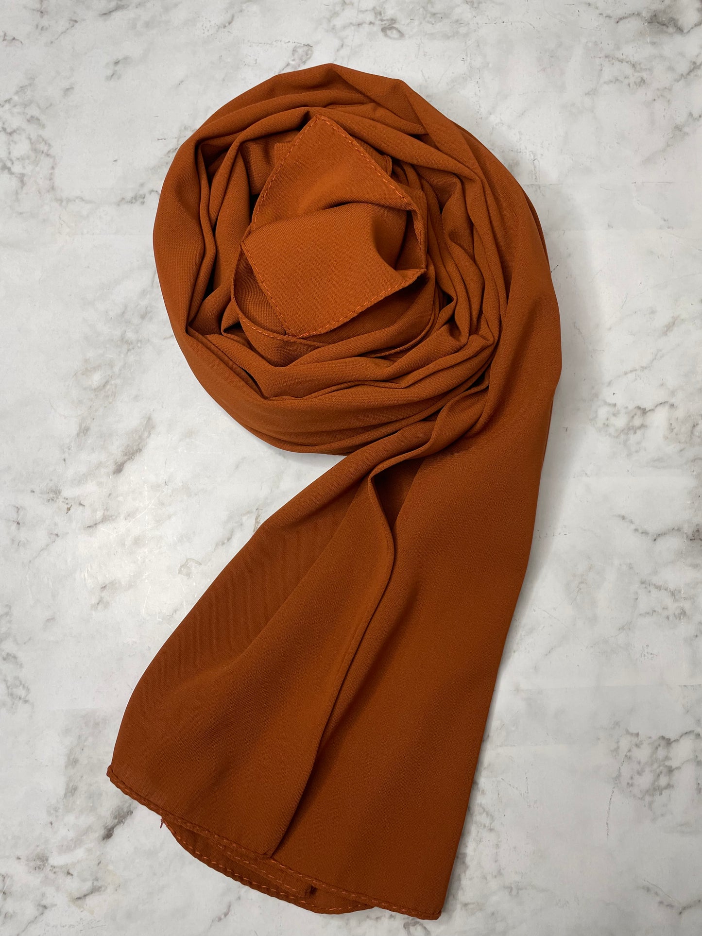 Hijab soie de médine BRIQUE