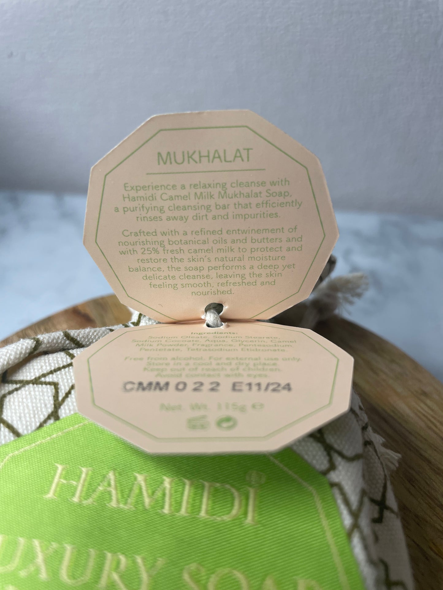 Savon au lait de chamelle