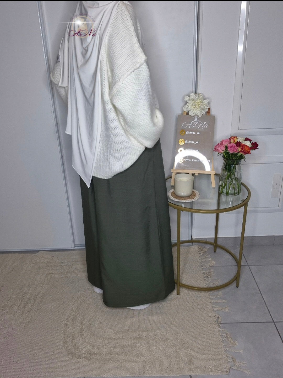 Pull Oversize taupe Clair