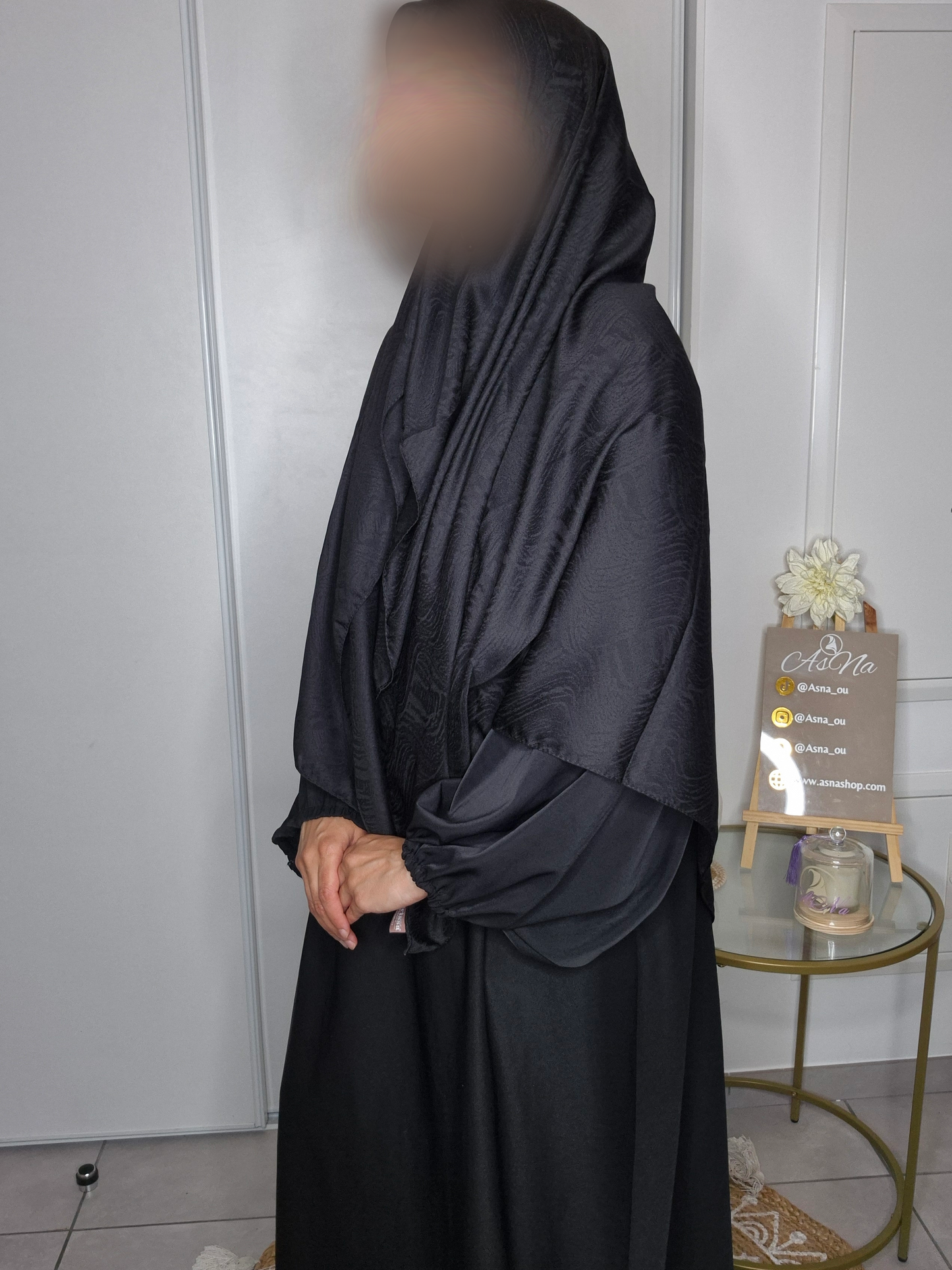 Hijab Carré coton Larissa
