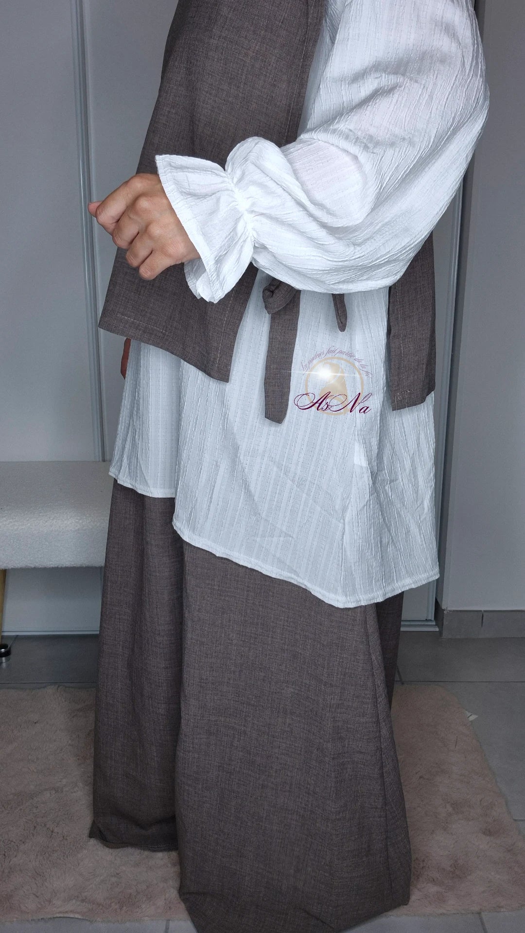 Ensemble Amaya gris