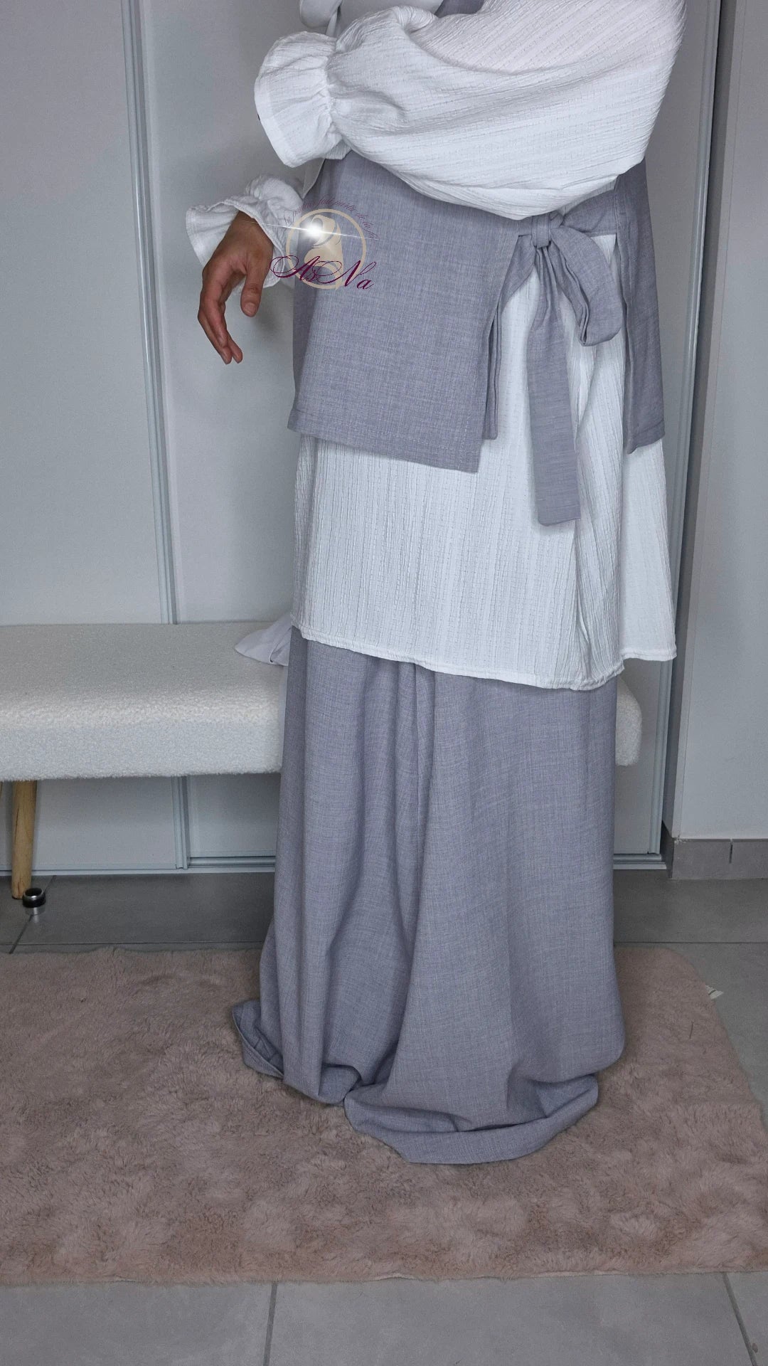 Ensemble Amaya gris