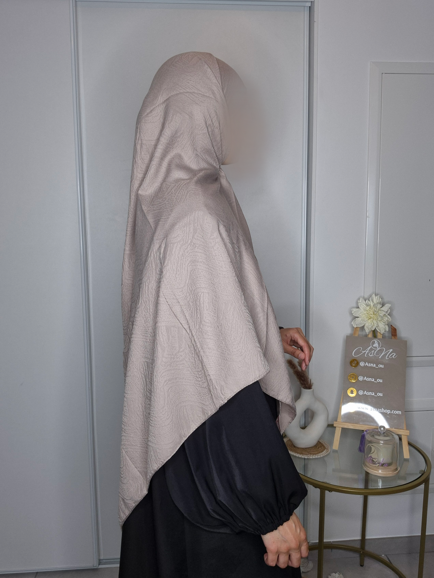 Hijab Carré coton Larissa