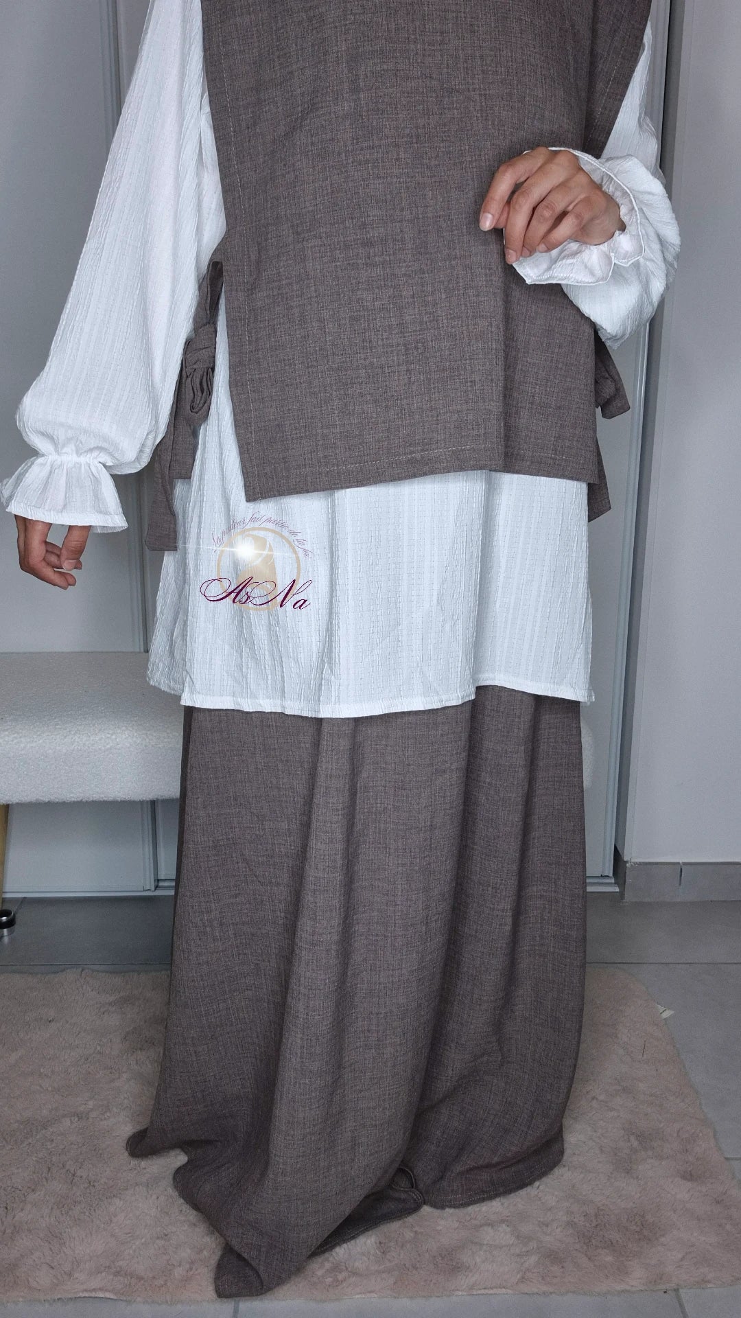 Ensemble Amaya gris