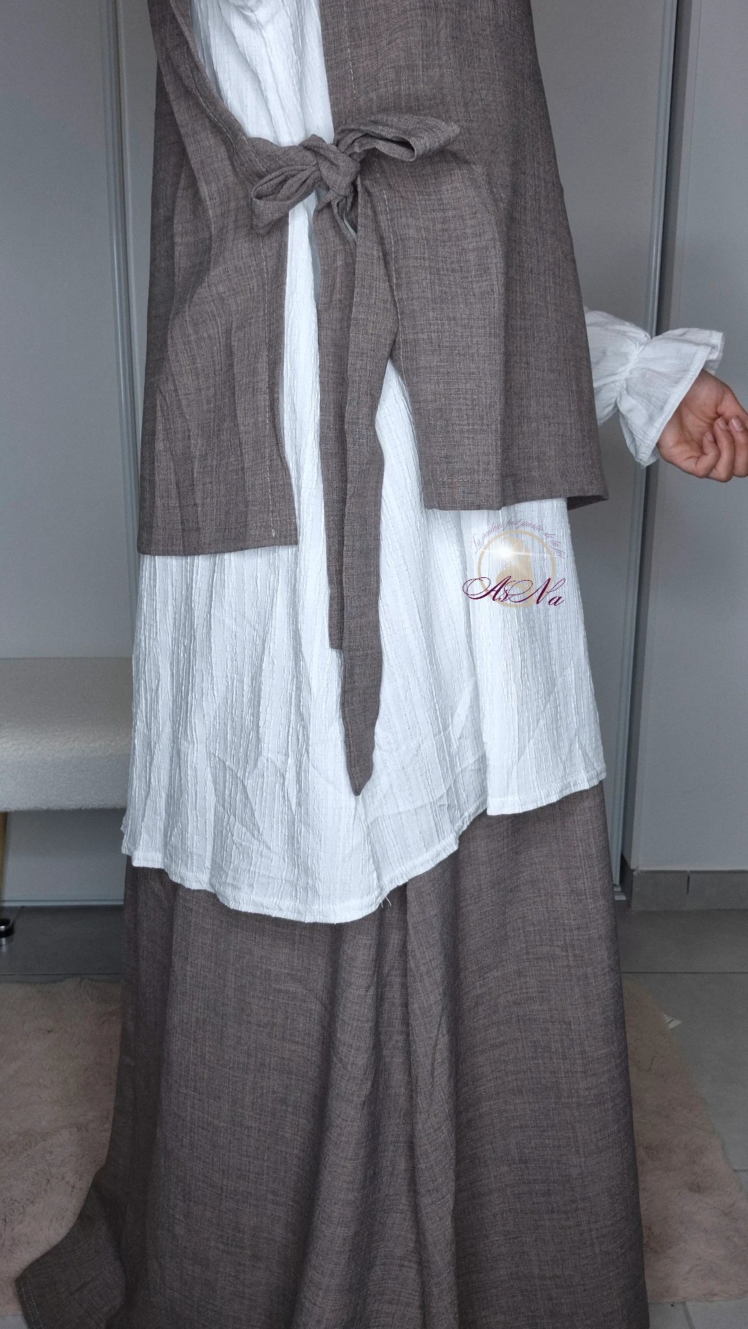 Ensemble Amaya gris