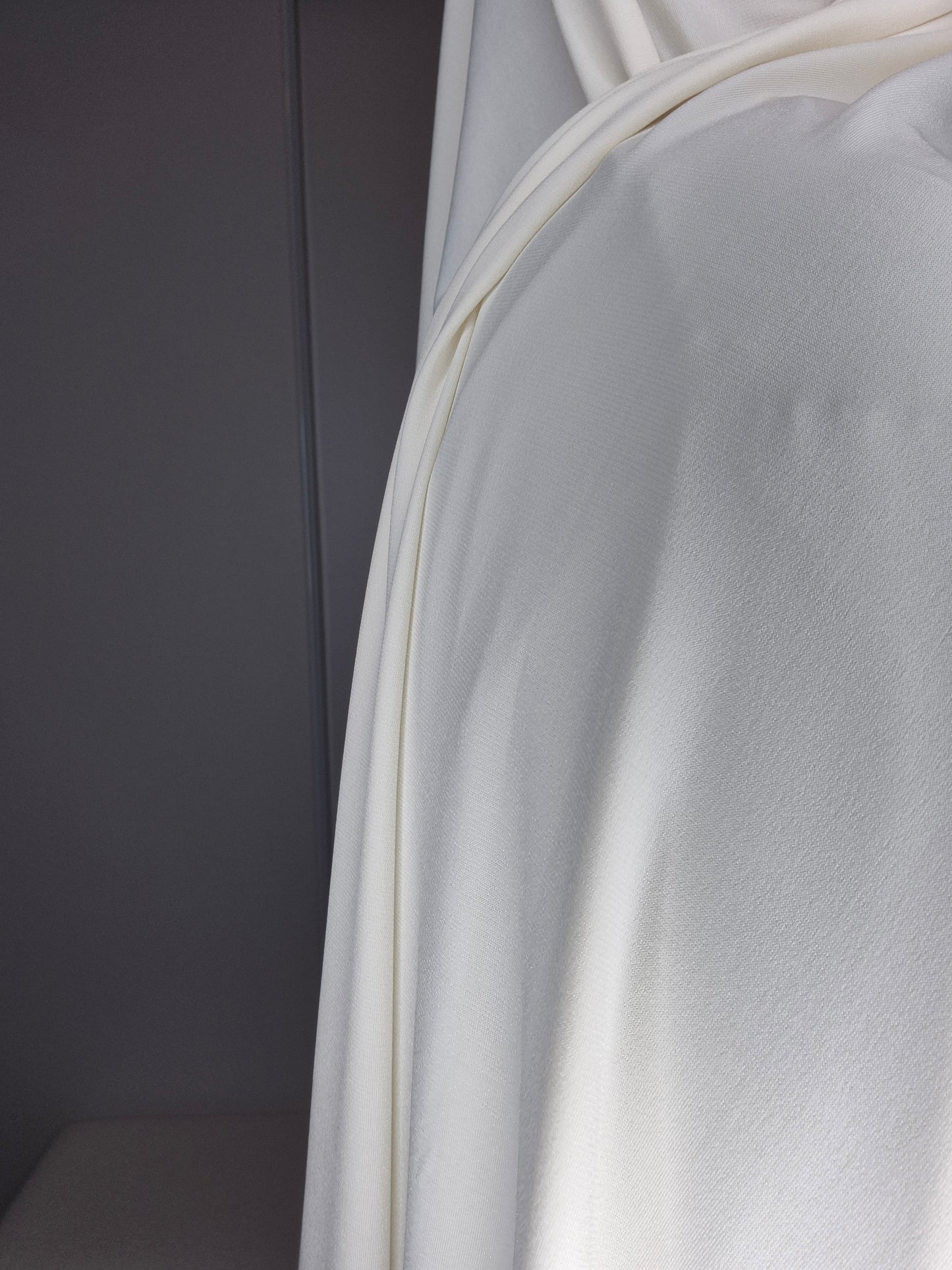 Hijab jersey premium sedef Crème