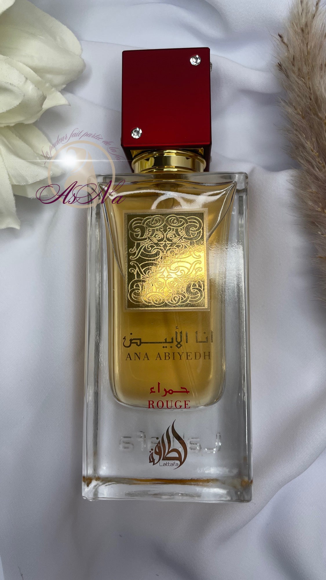 Eau de Parfum Ana Abiyedh Rouge 60 ml de Lattafa