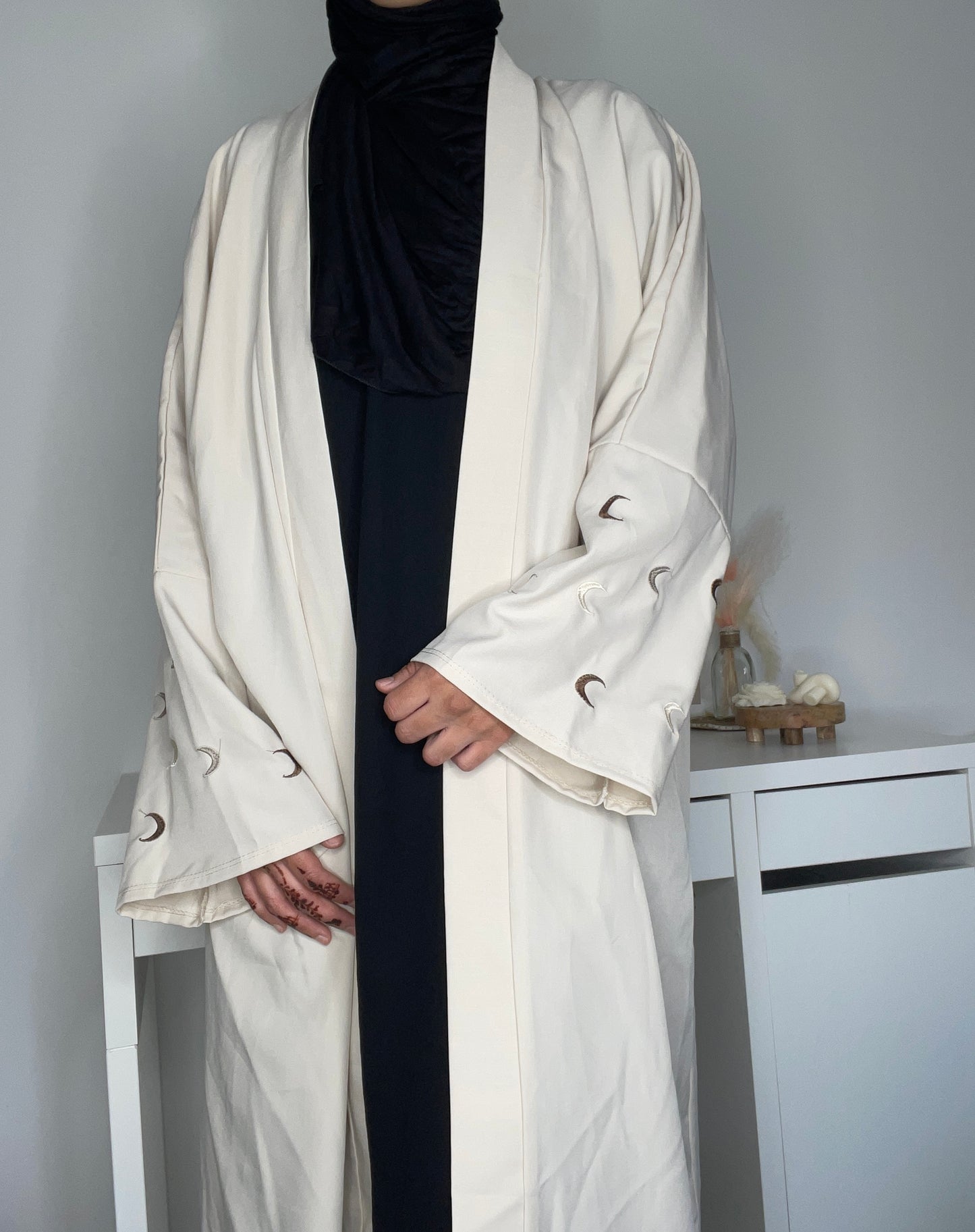 Kimono moon Kaki