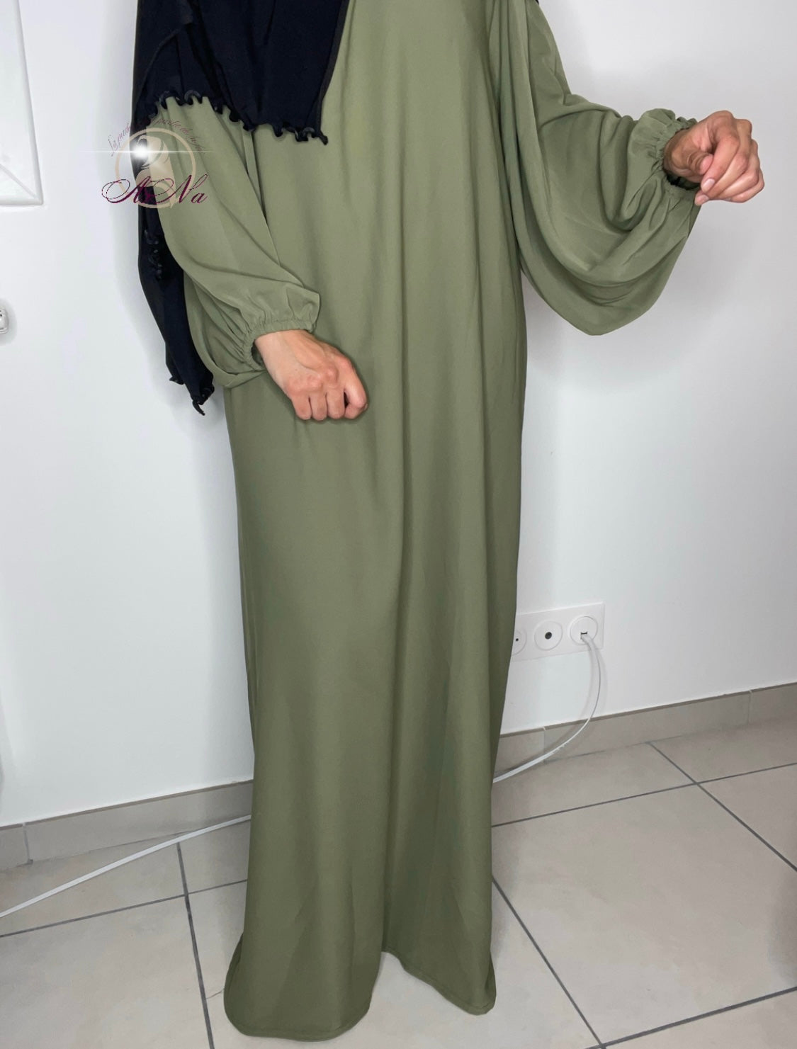 Abaya Inaya manche ballon