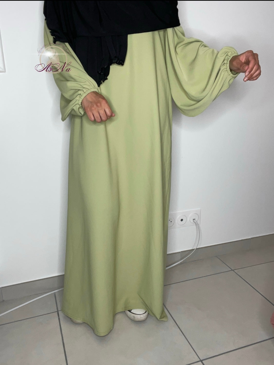 Abaya Inaya manche ballon