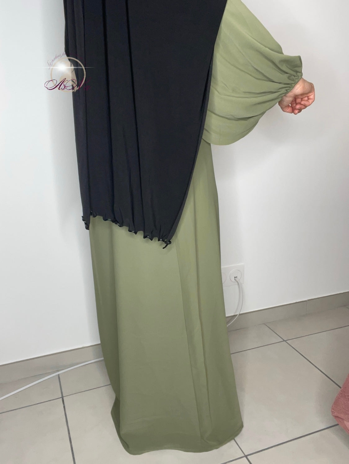Abaya Inaya manche ballon