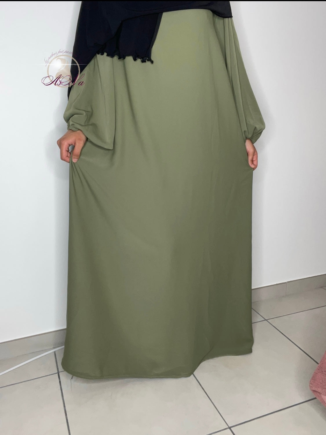 Abaya Inaya manche ballon