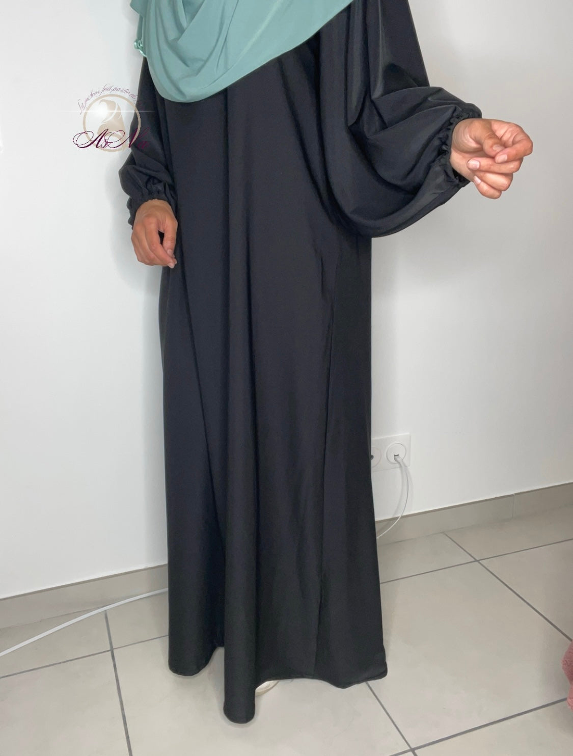 Abaya Inaya manche ballon