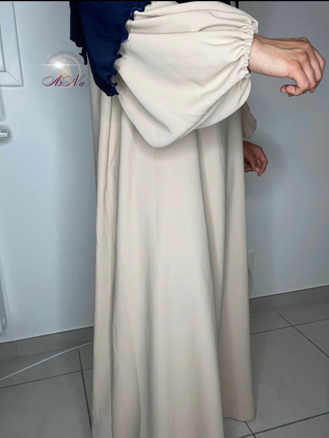 Abaya Inaya manche ballon