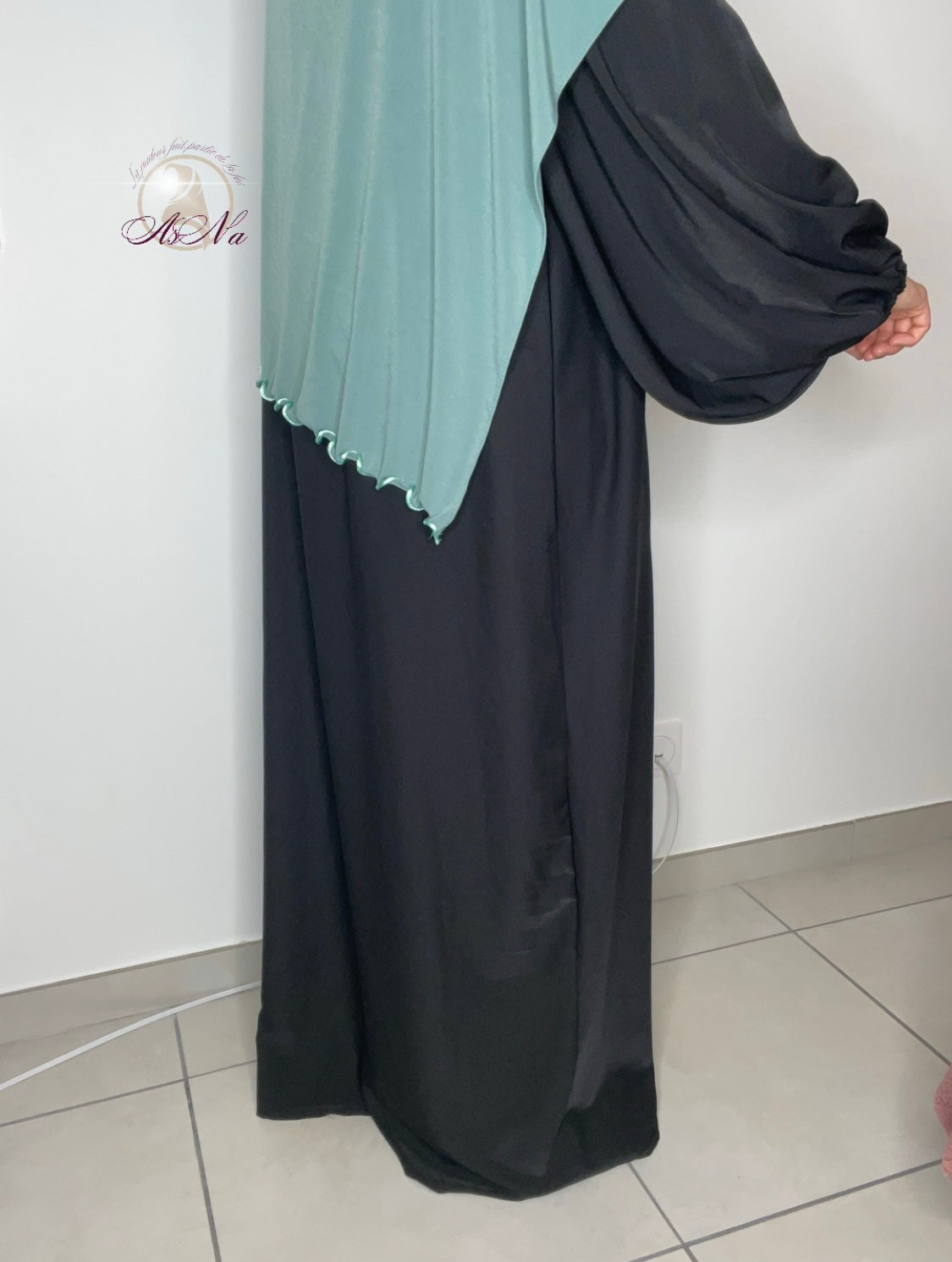 Abaya Inaya manche ballon