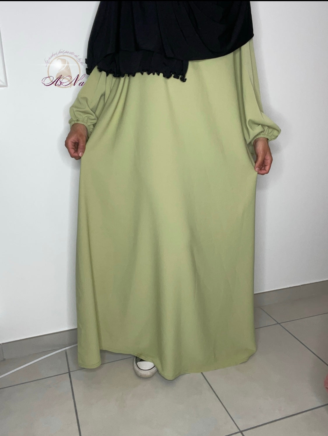 Abaya Inaya manche ballon