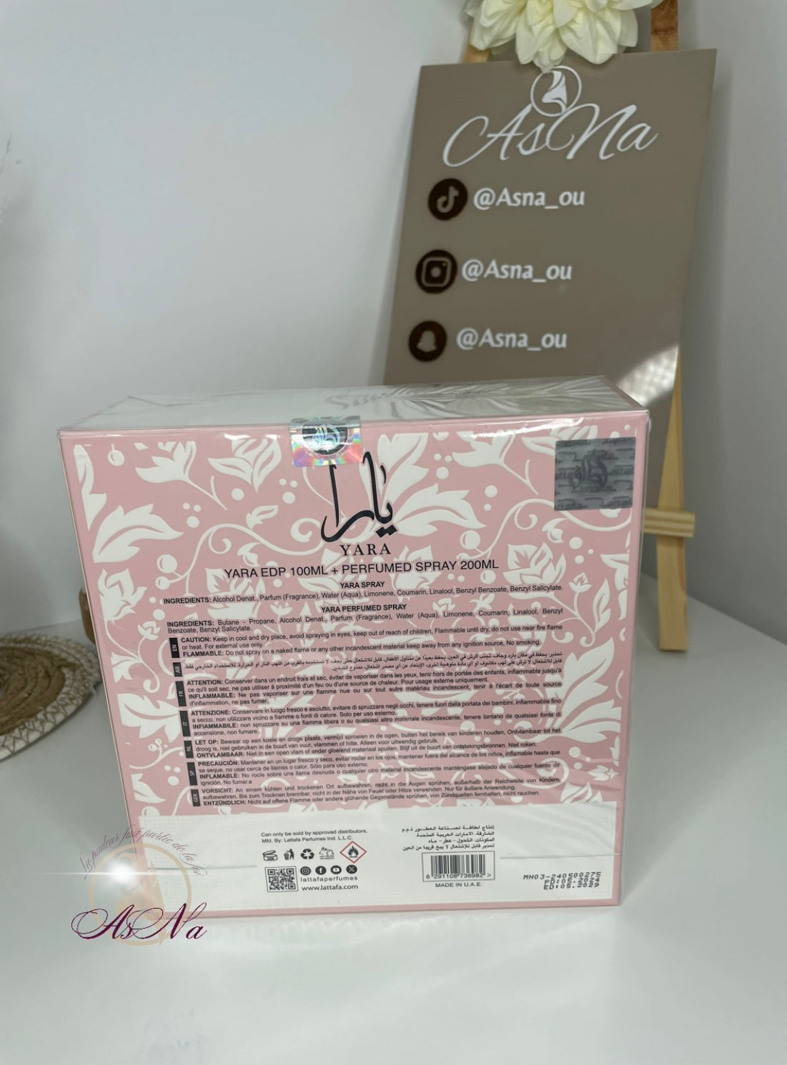 Pack Yara pink