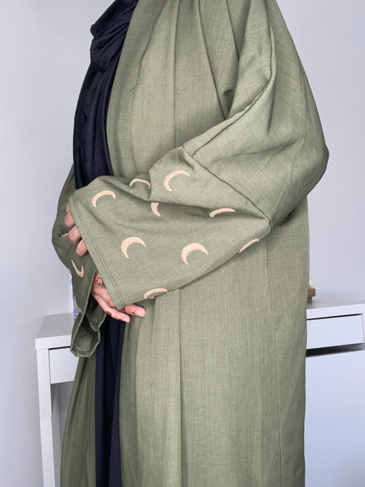 Kimono moon Kaki