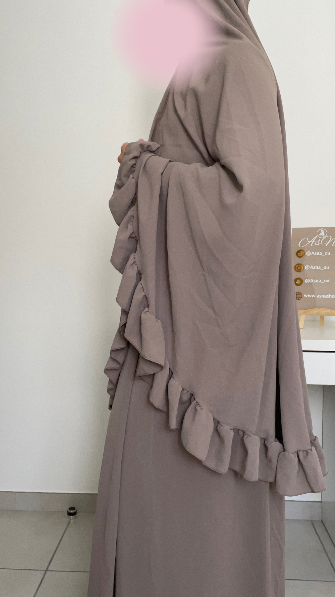 Ensemble de Prière Jannah taupe
