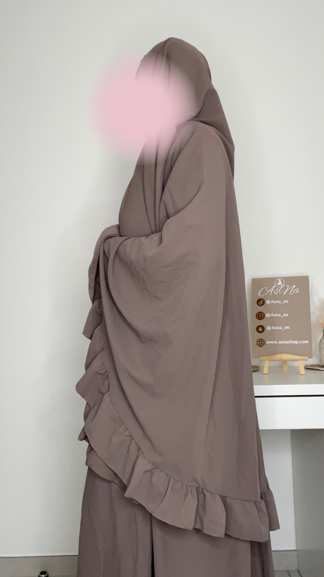 Ensemble de Prière Jannah taupe