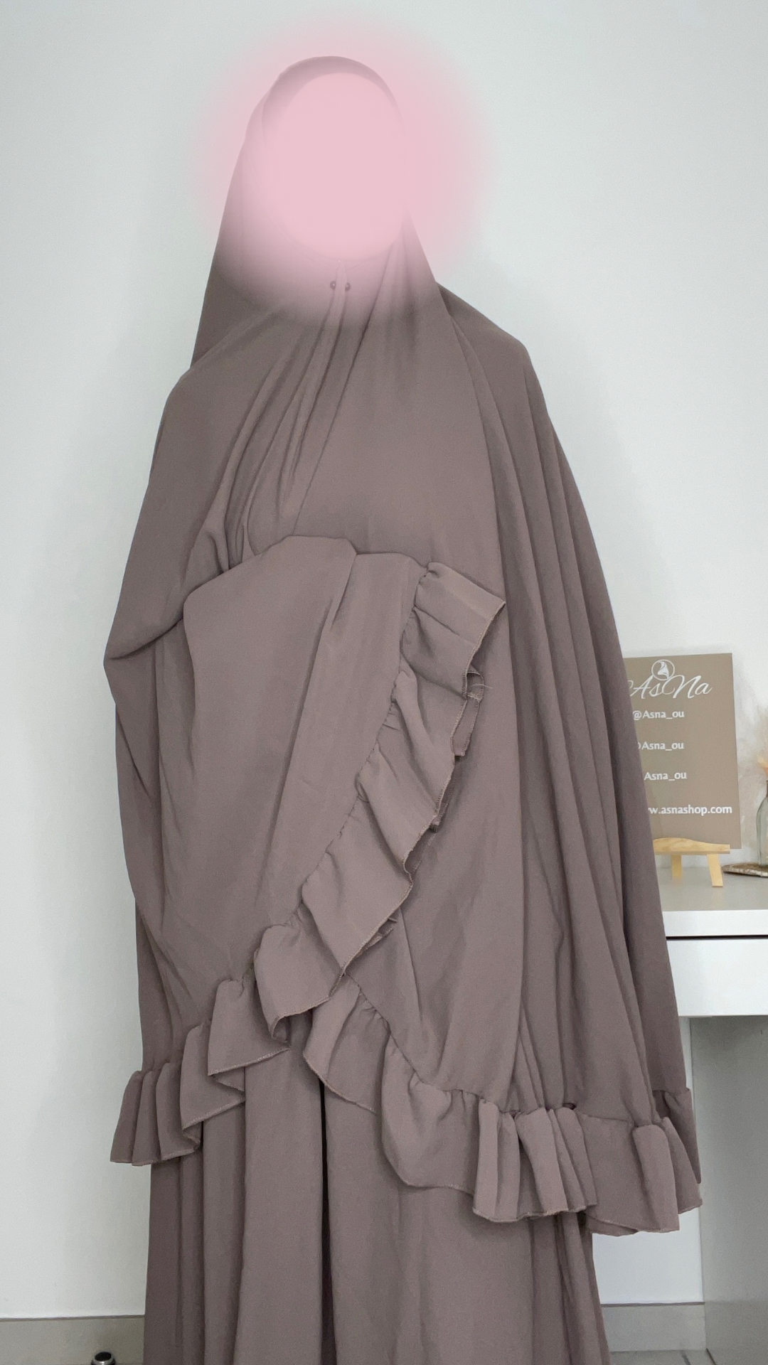 Ensemble de Prière Jannah taupe