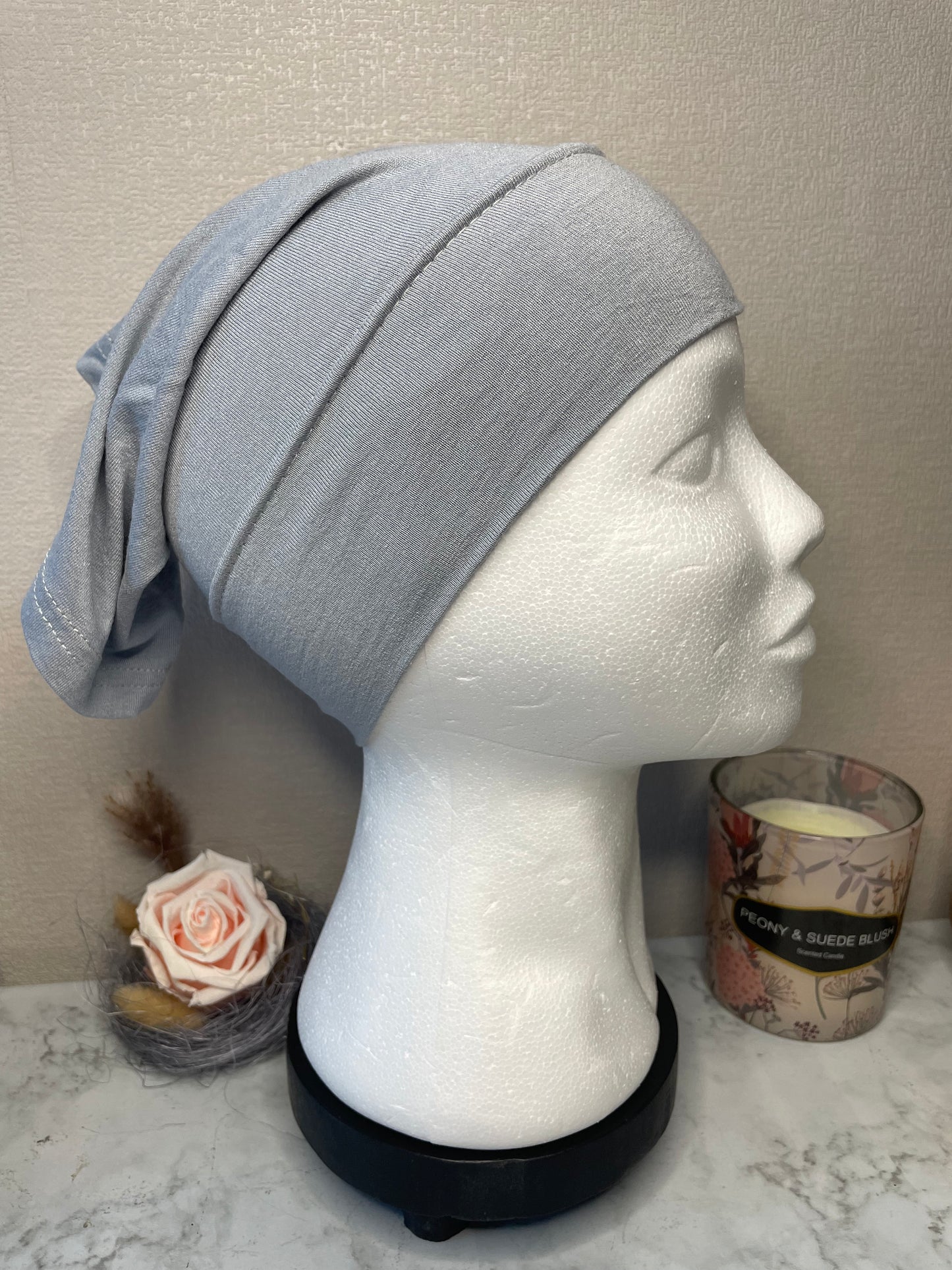 Bonnet tube sous Hijab
