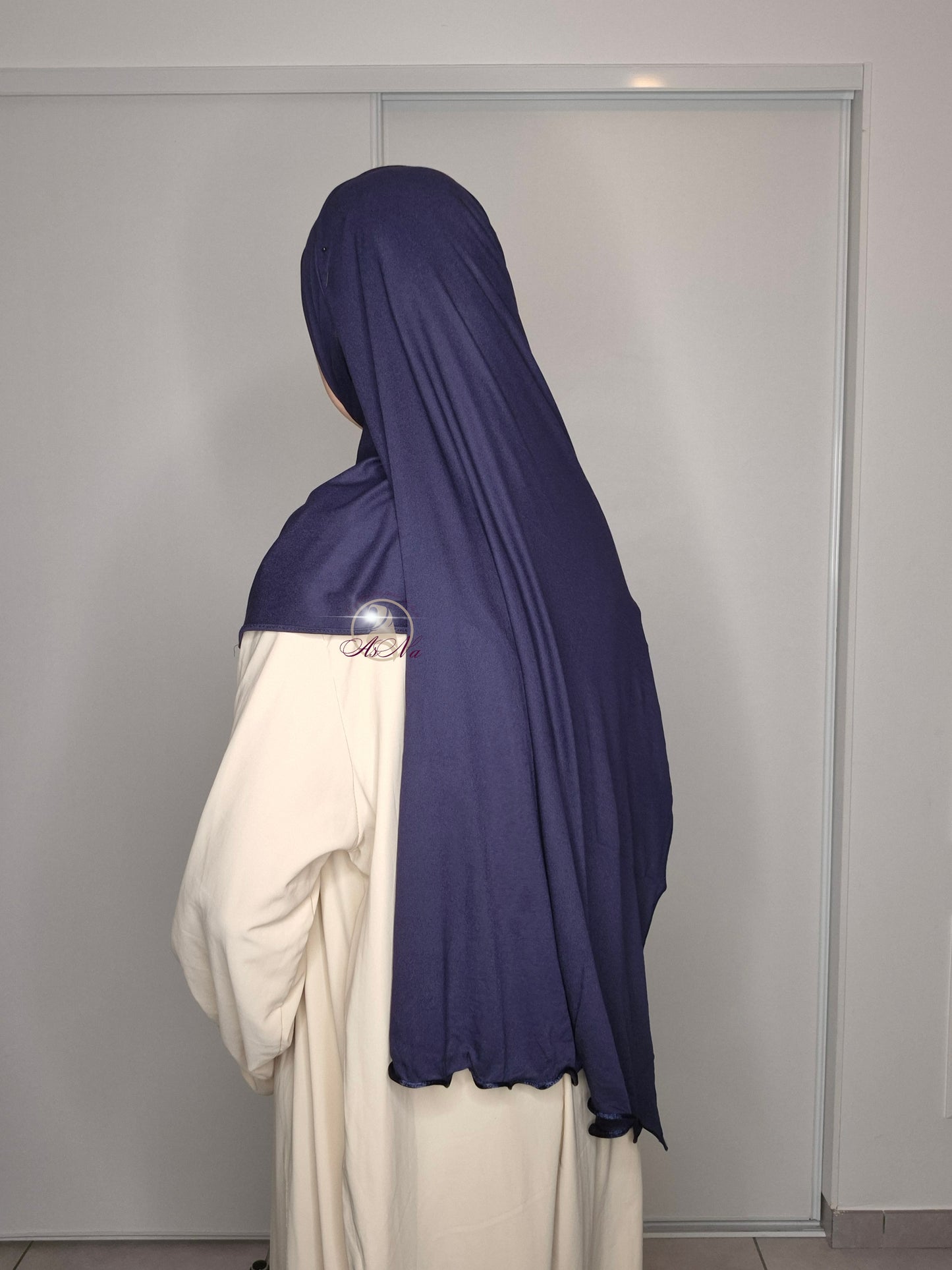 Hijab jersey coton frisé