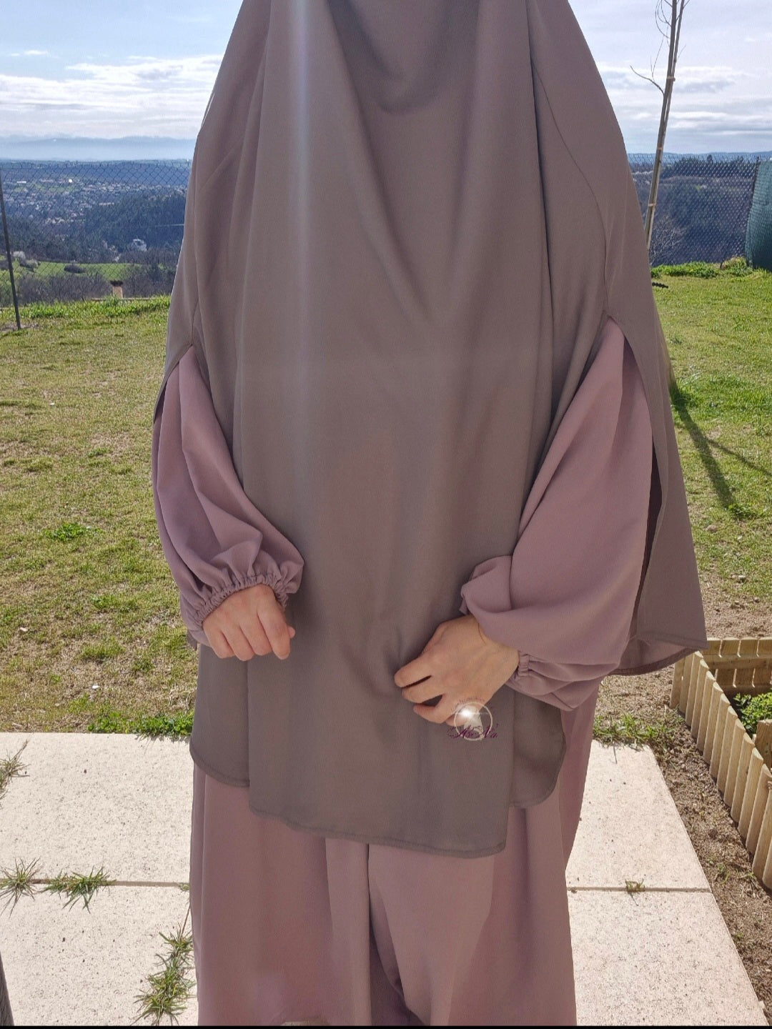 Khimar fentes
