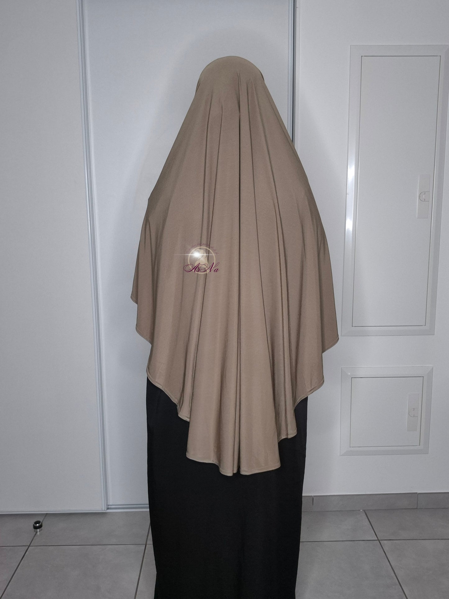 Khimar jersey premium arrondi