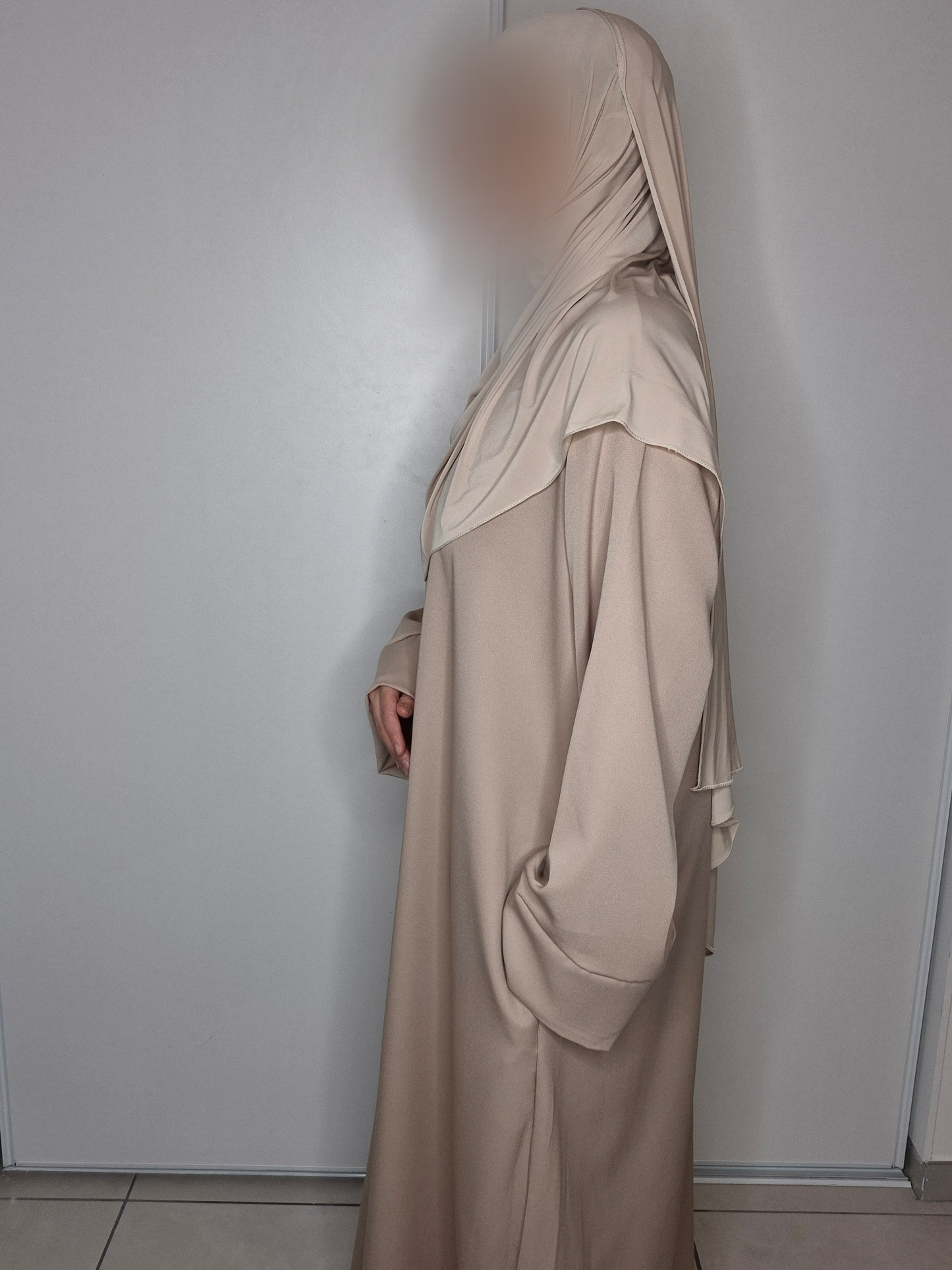 Abaya avec poche