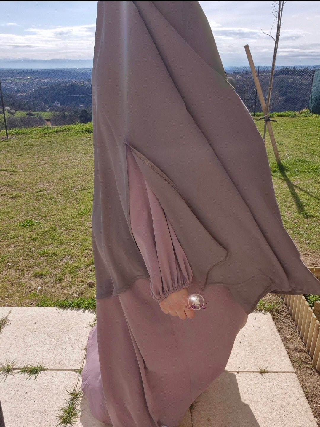 Khimar fentes