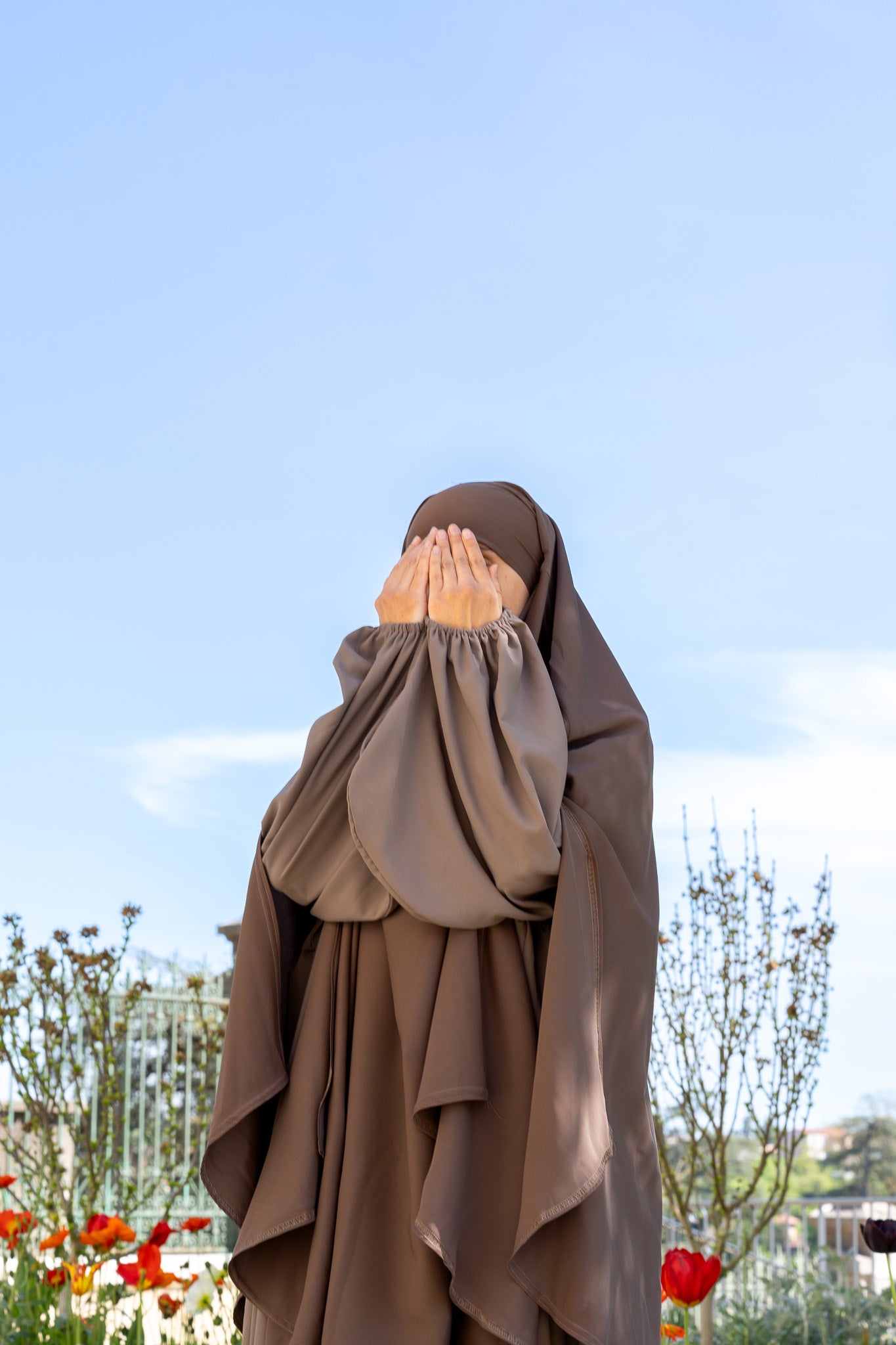 Khimar fentes