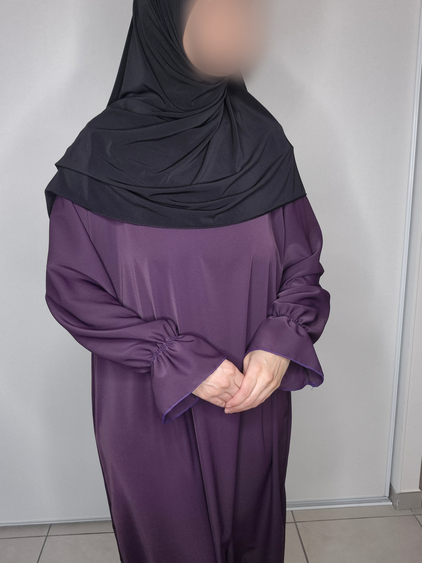 Abaya manche tulipe🌷