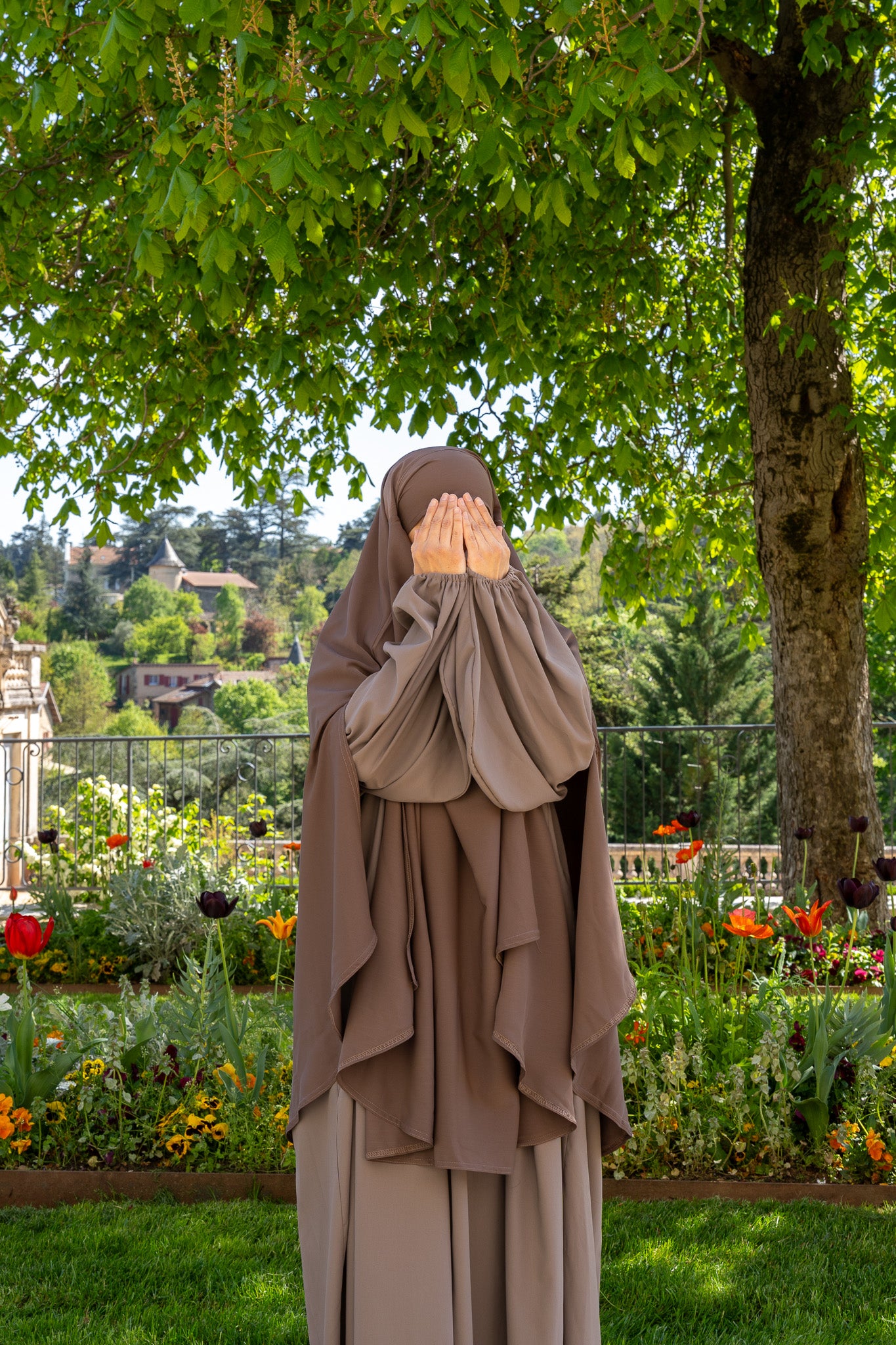 Khimar fentes
