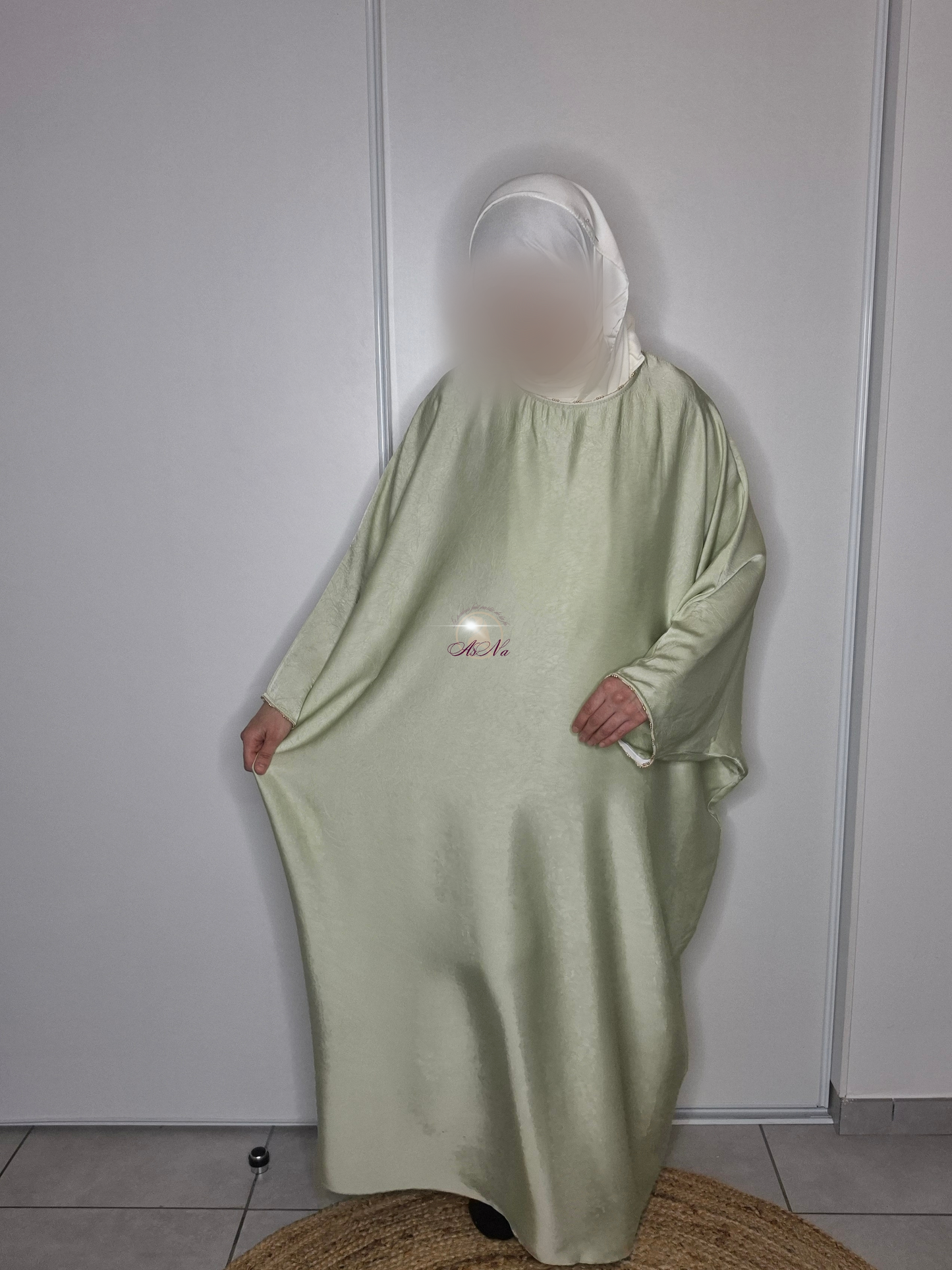 Abaya manche papillon