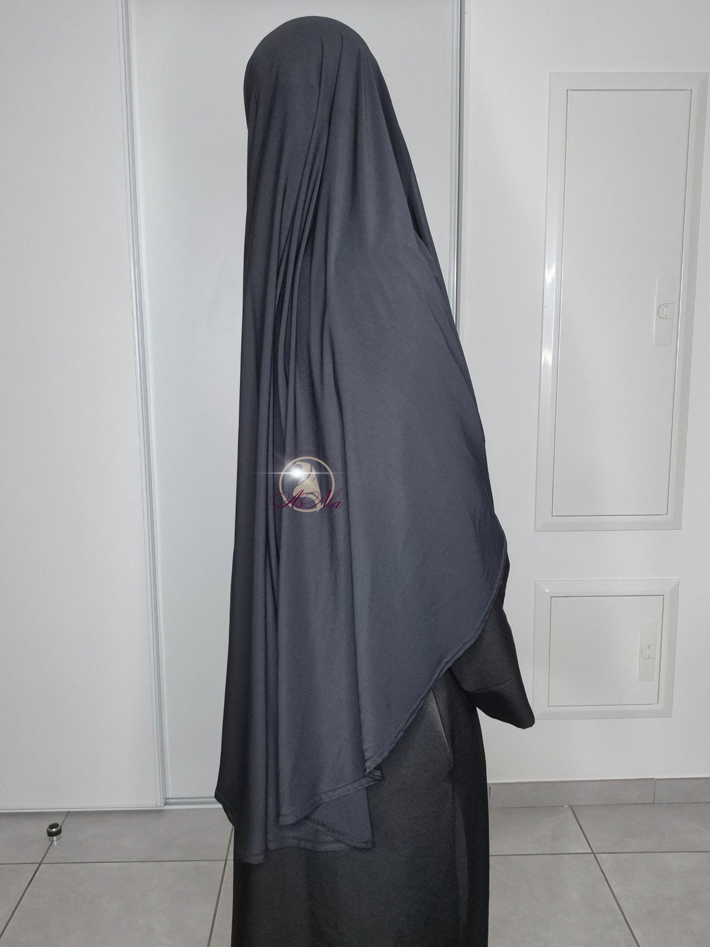 Khimar jersey premium arrondi