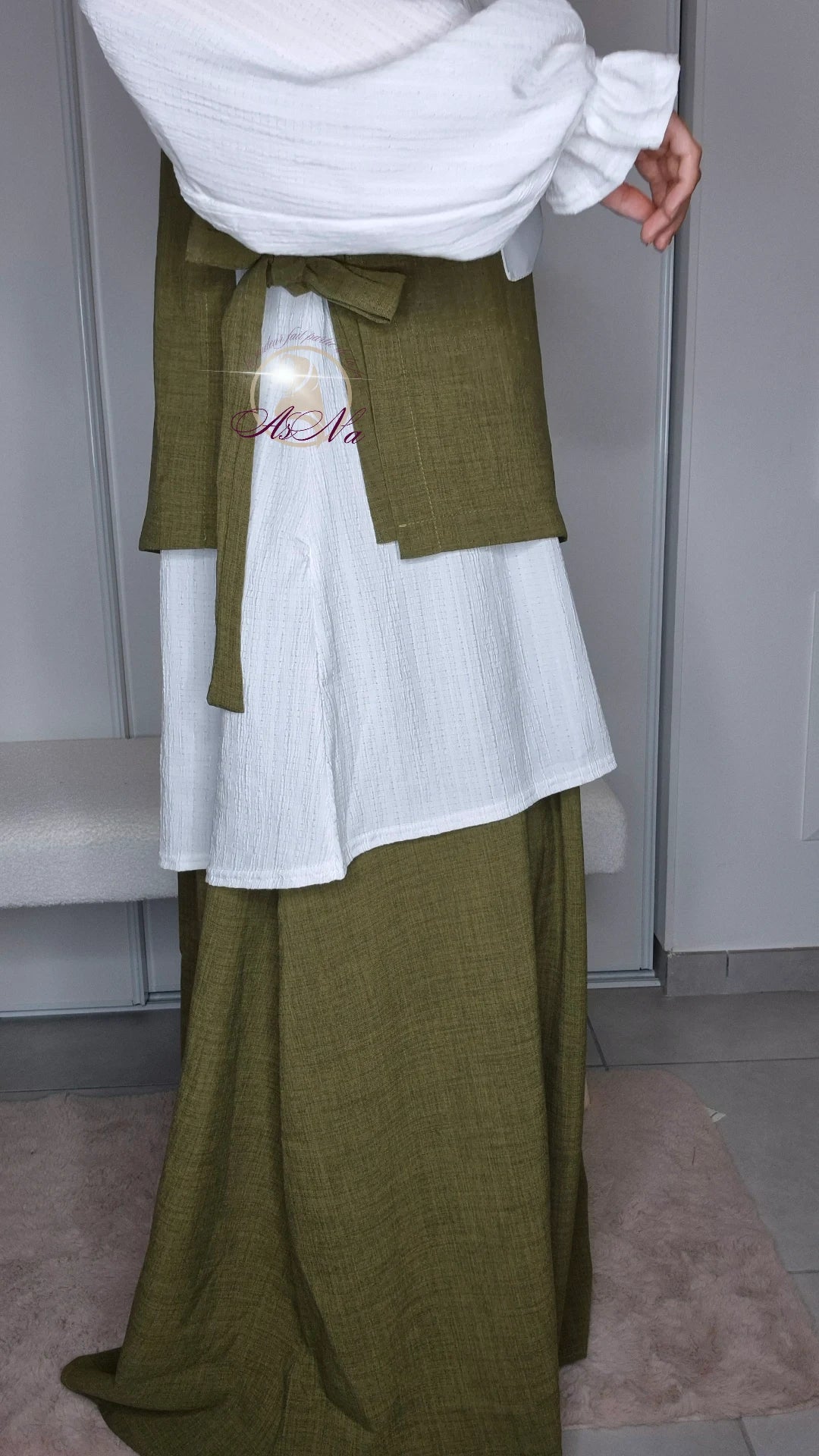 Ensemble Amaya gris