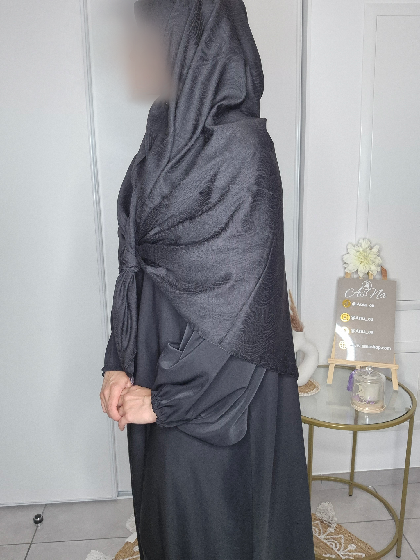 Hijab Carré coton Larissa