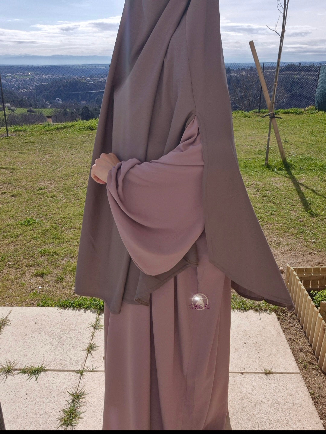 Khimar fentes